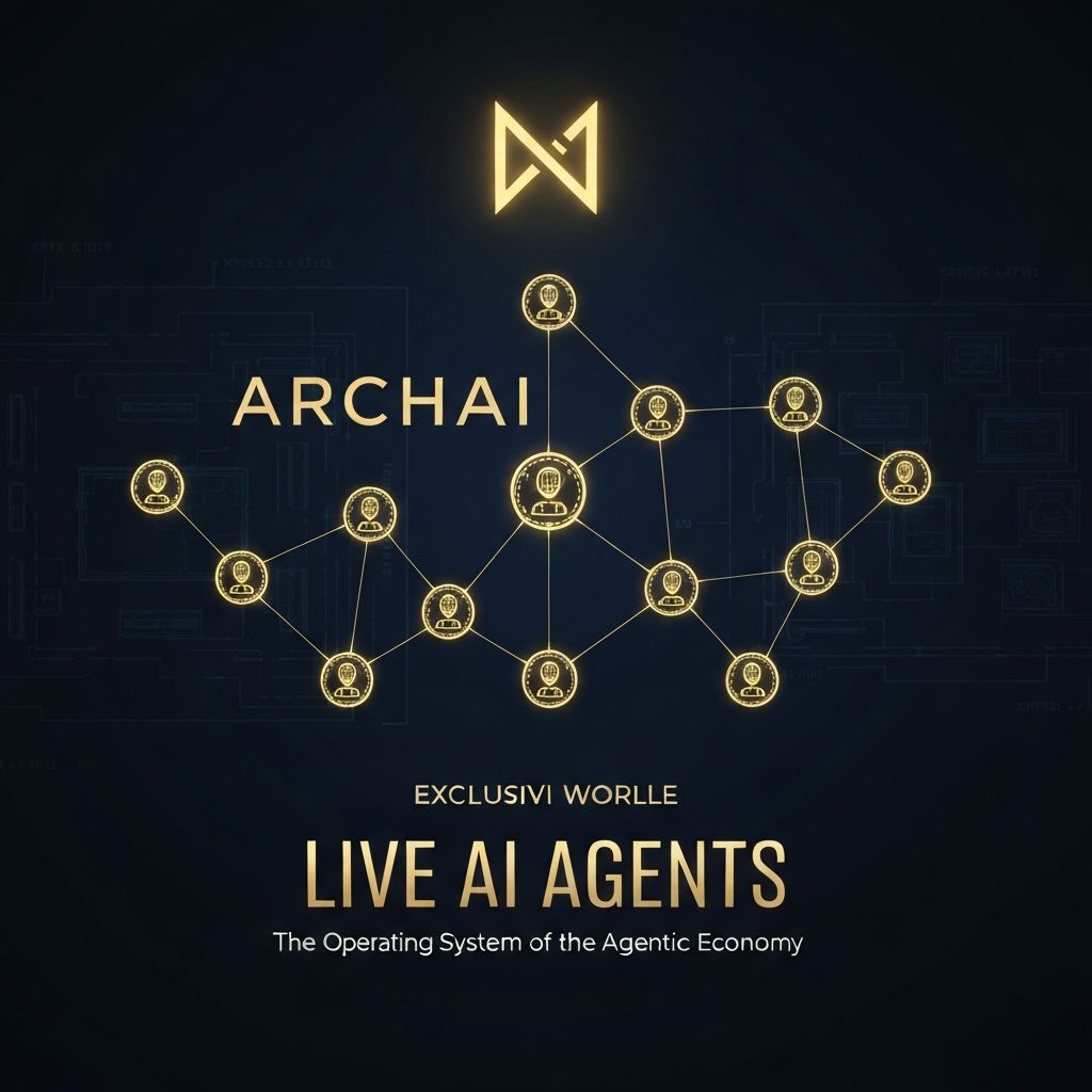 ARCHAI WORLD™ — Exclusive Live AI Agents — The operating system of the agentic economy